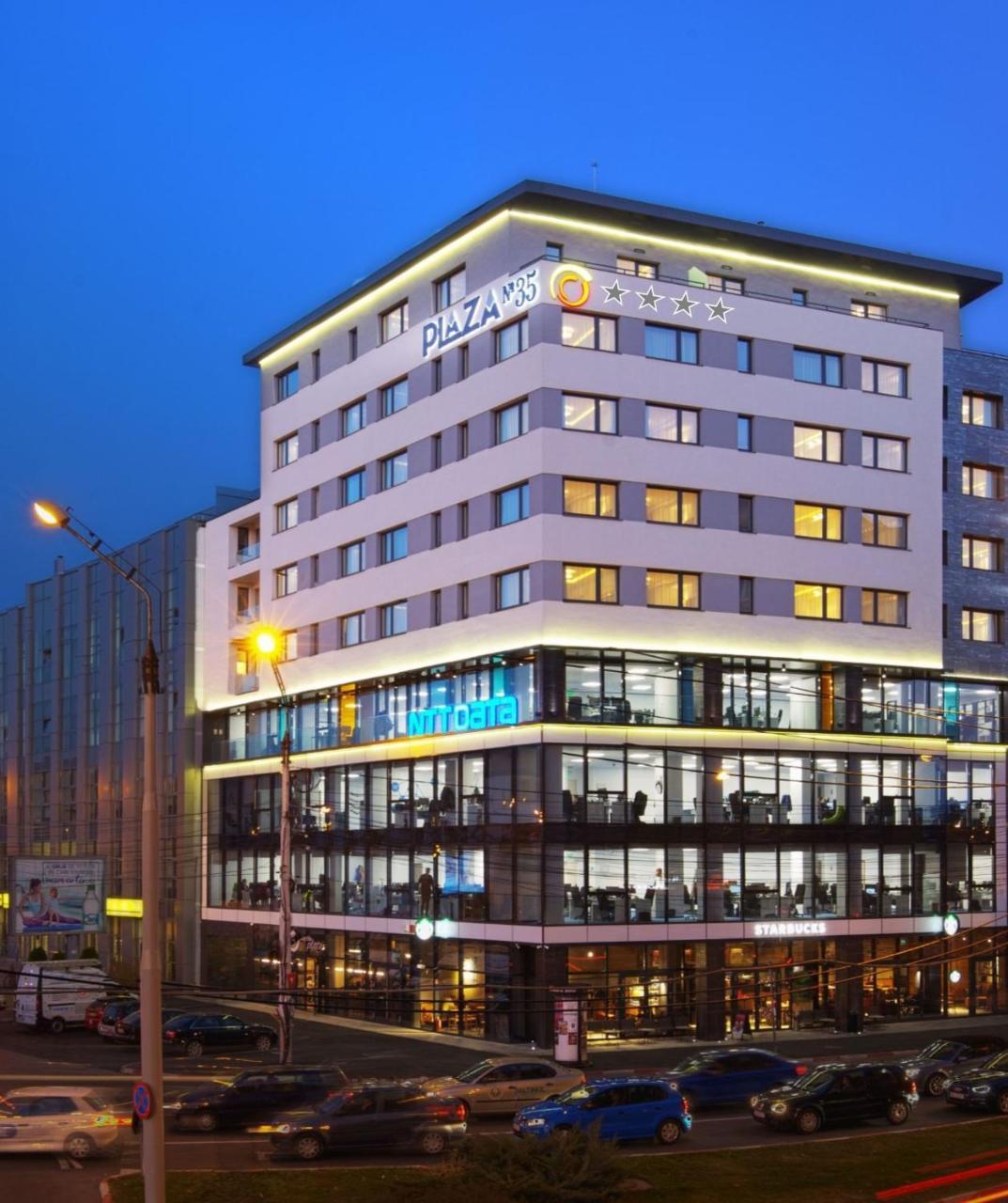 Plaza35 Aparthotel Sibiu Luaran gambar